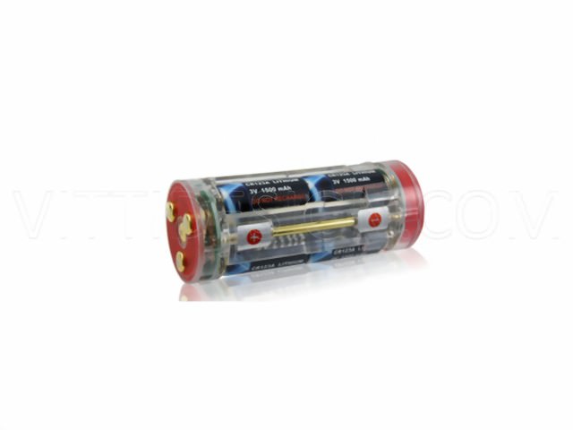 Bild von Olight SR51 und SR50 Batterie-Halter für 6 x CR123