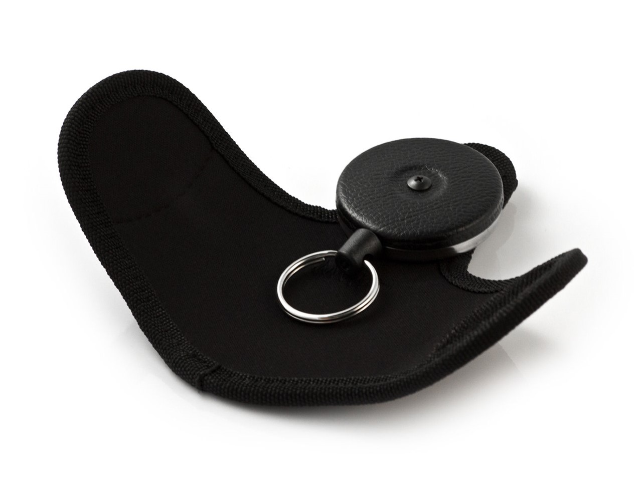 Bild von KEY-BAK #481 48 Black Kevlar mit Gürteltasche Schlüsselrolle Schlüssel-Jojo